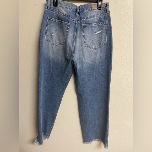 Cell Light Wash Mom Jeans - Picture 2 of 3